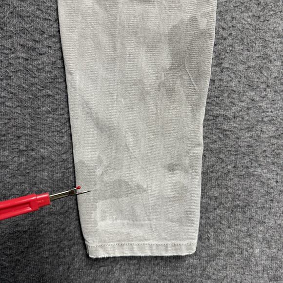 Diesel Fayza Relaxed Boyfriend Low Waist Jeans Womens 30* (tag 26) Gray Thrashed - Picture 11 of 14